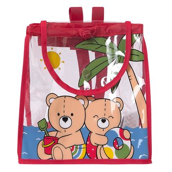 Red Teddy Bear Backpack