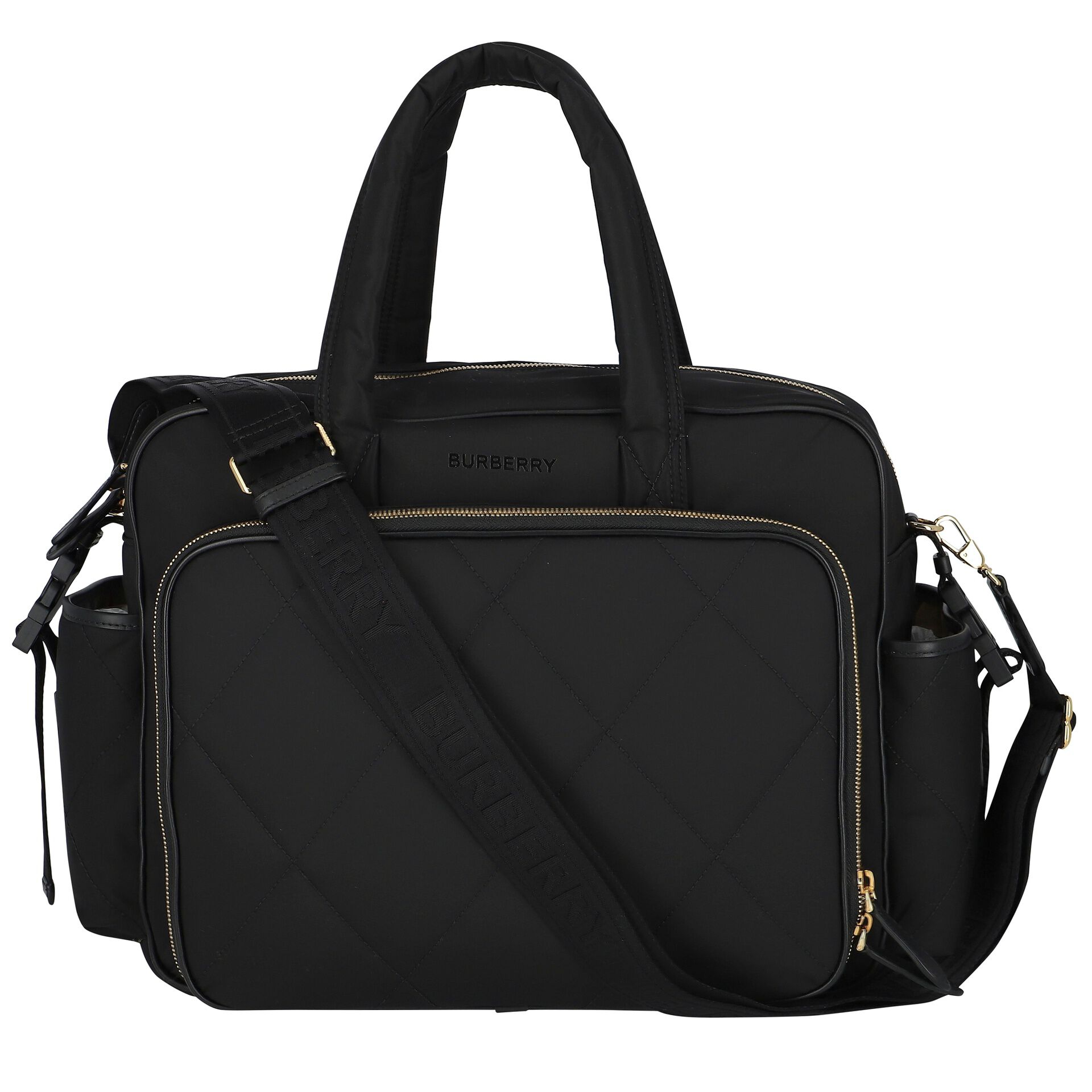 Burberry Black Logo Baby Changing Bag Junior Couture UK