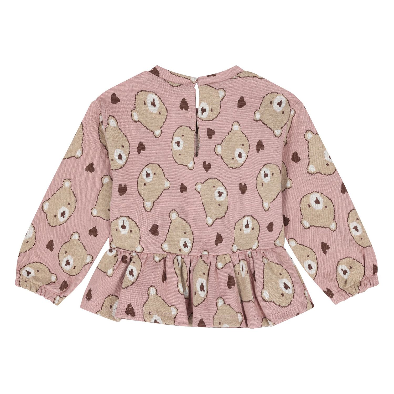 Younger Girls Pink & Beige Leggings Set, 1, hi-res