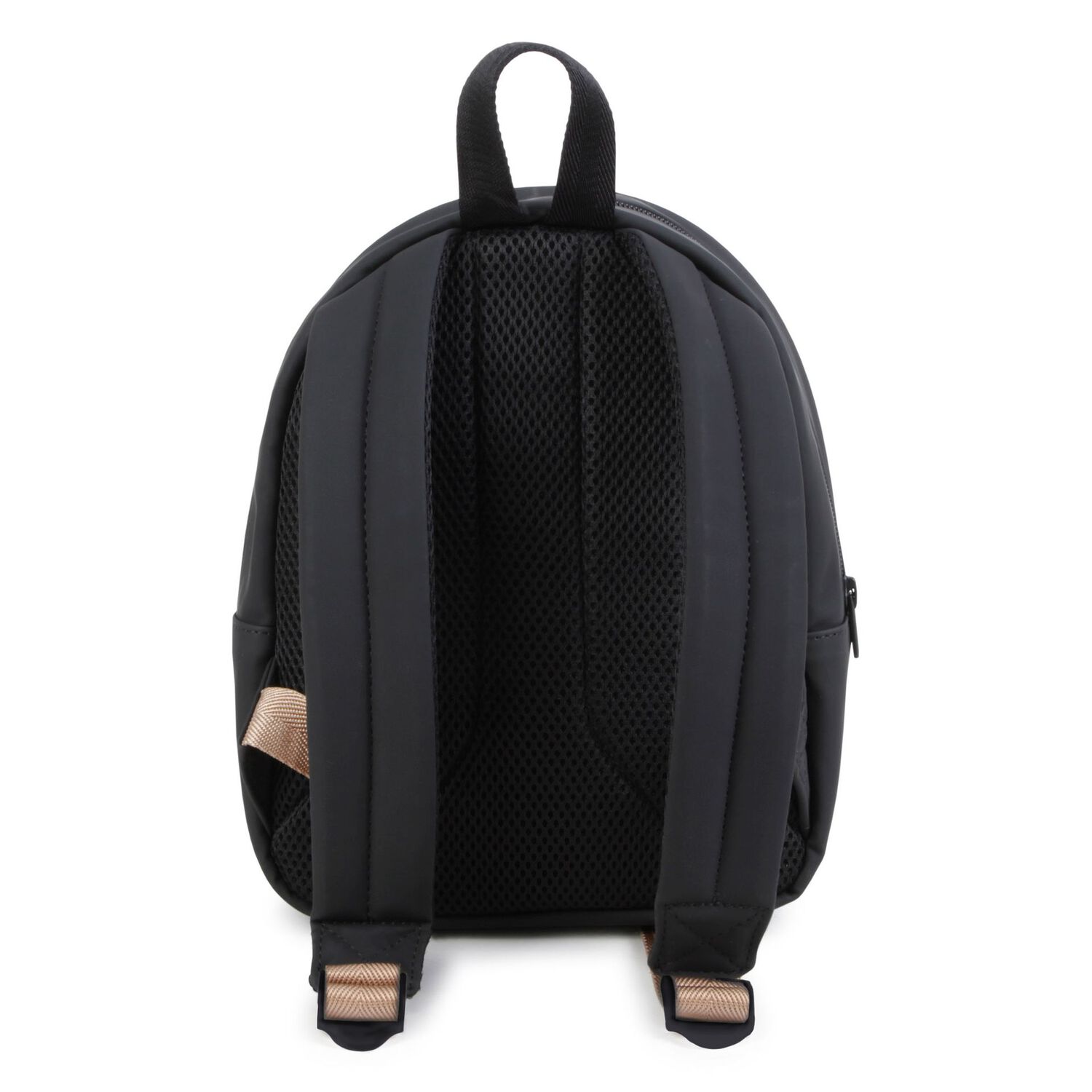 Younger Boys Black Logo Backpack, 1, hi-res