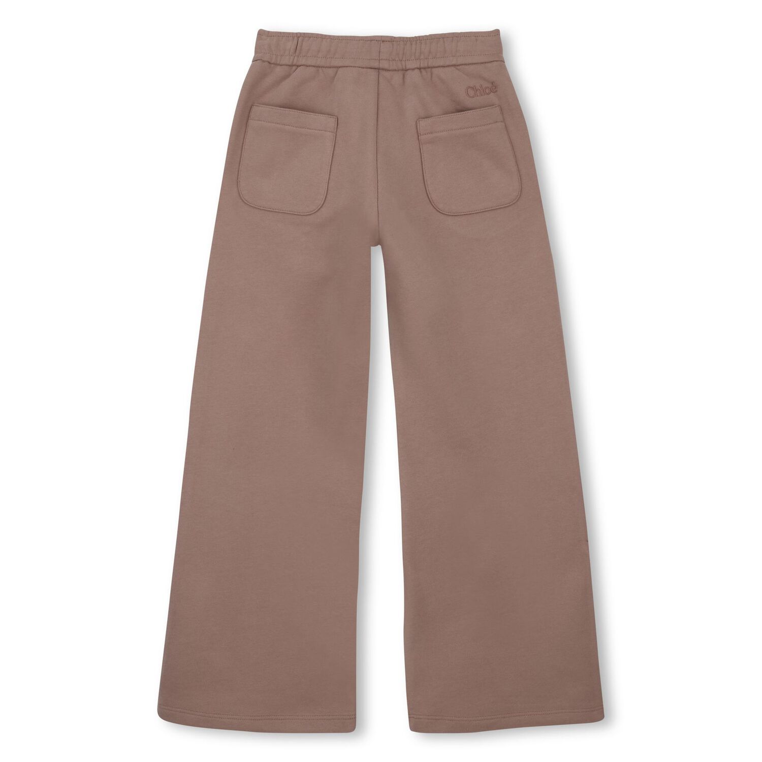 Girls Pink Wide Leg Trousers, 2, hi-res