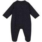 Navy Blue Logo Babygrow Gift Set, 3, hi-res