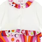 Girls White & Pink Fontane Babygrow Gift Set, 1, hi-res