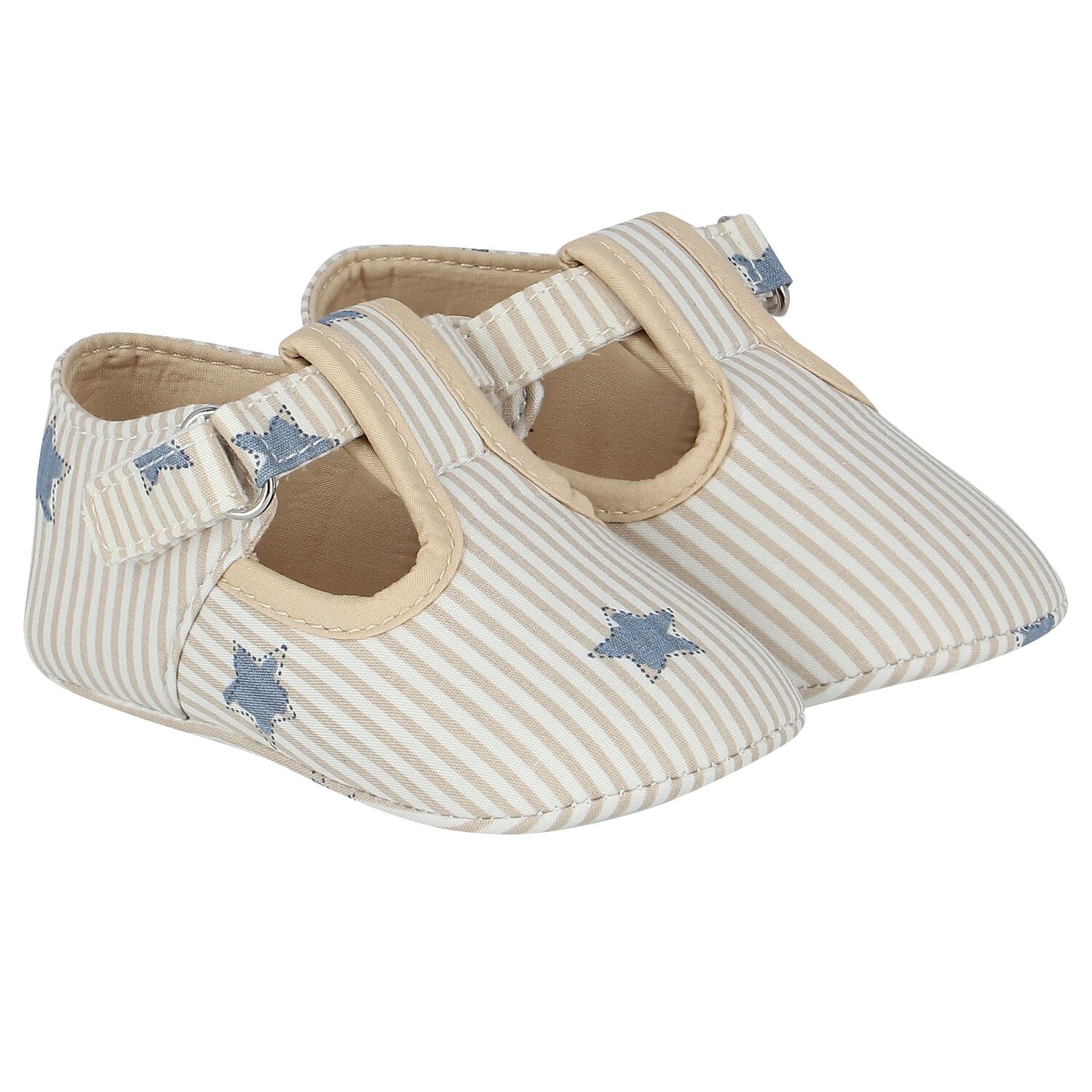 Baby Ivory Stars Pre Walker Shoes, 1, hi-res