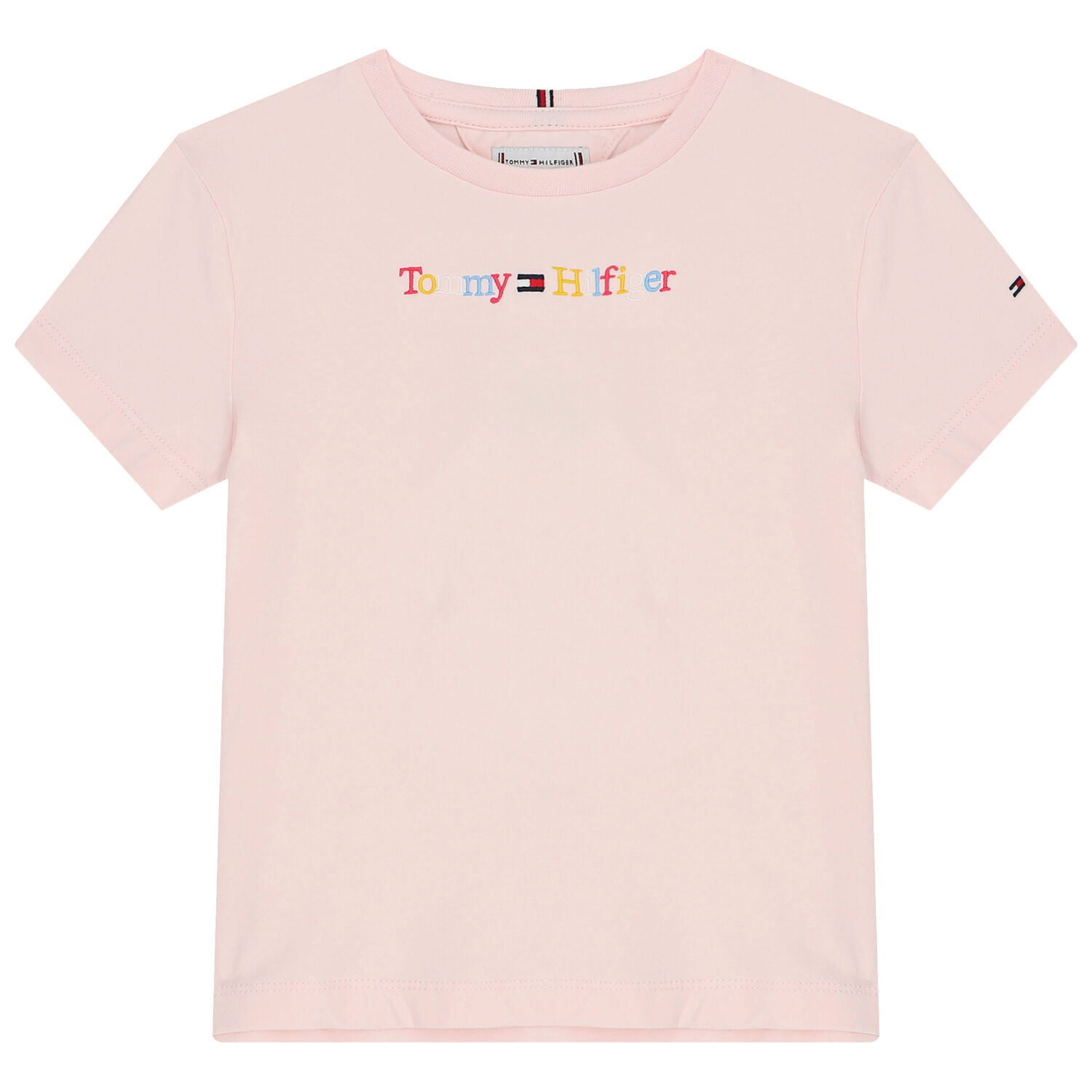 Girls Pink Logo T-Shirt, 1, hi-res