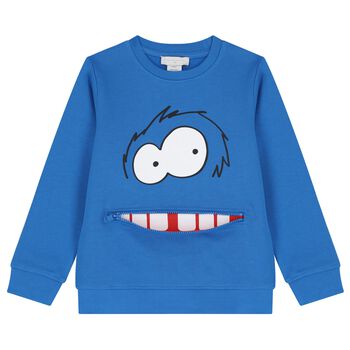 Boys Blue Yeti Sweatshirt