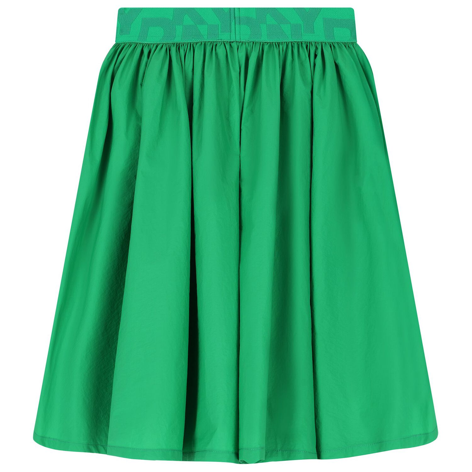 Girls Green Logo Skirt, 2, hi-res