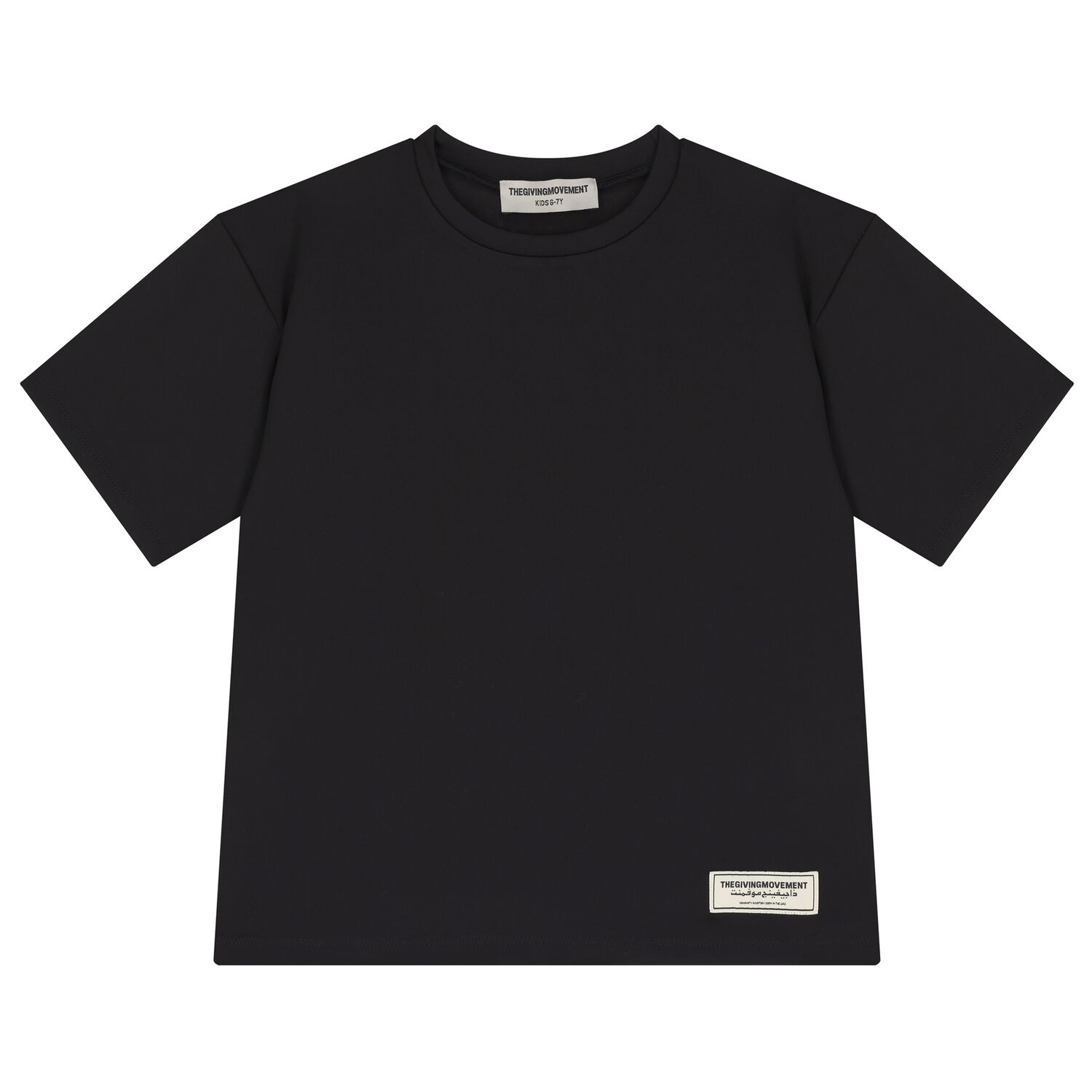 Black Oversized Fit Softskin Logo T-shirt, 3, hi-res