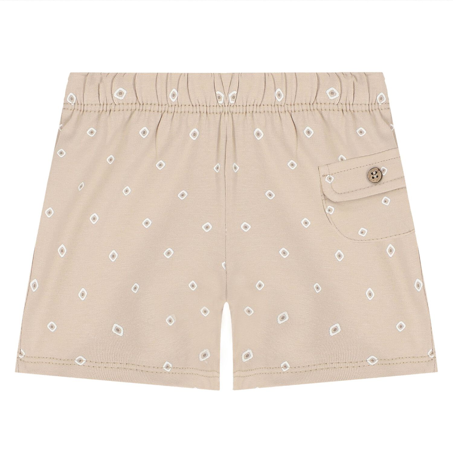 Baby Boys White & Beige Shorts Set ( 2-Pack ), 2, hi-res