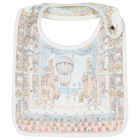 Ivory & Blue Ballet de Paris Baby Carr&eacute; Swaddle & Bib Gift Set, 1, hi-res
