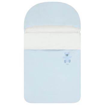 Baby Boys Blue Teddy Bear Nest