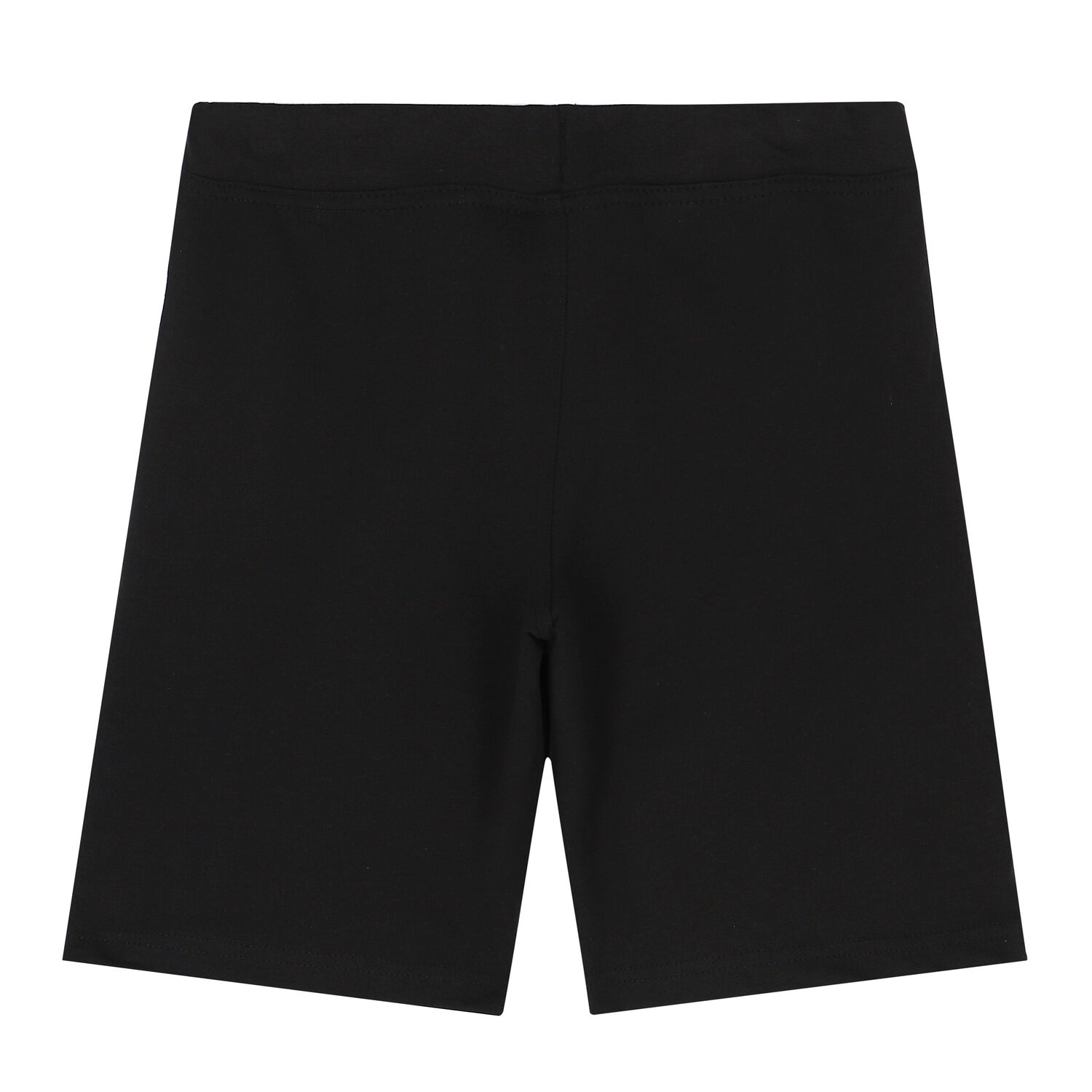 Boys Black Cotton Shorts, 2, hi-res