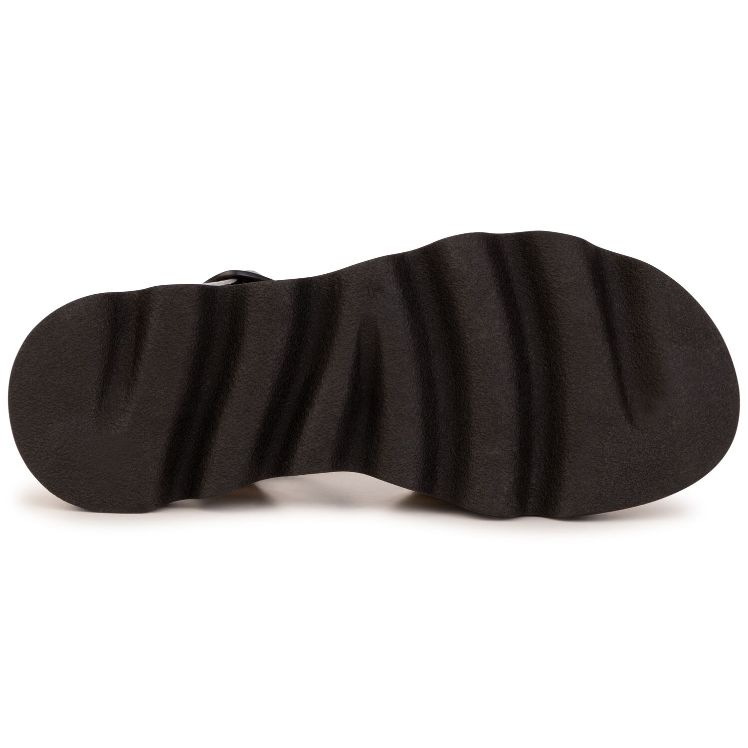 Girls Gold & Black Logo Sandals, 1, hi-res