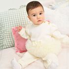 Baby Girls Yellow Tulle Ruffle Hem Dawn Dress, 2, hi-res