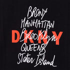 Girls Black Logo T-Shirt, 1, hi-res