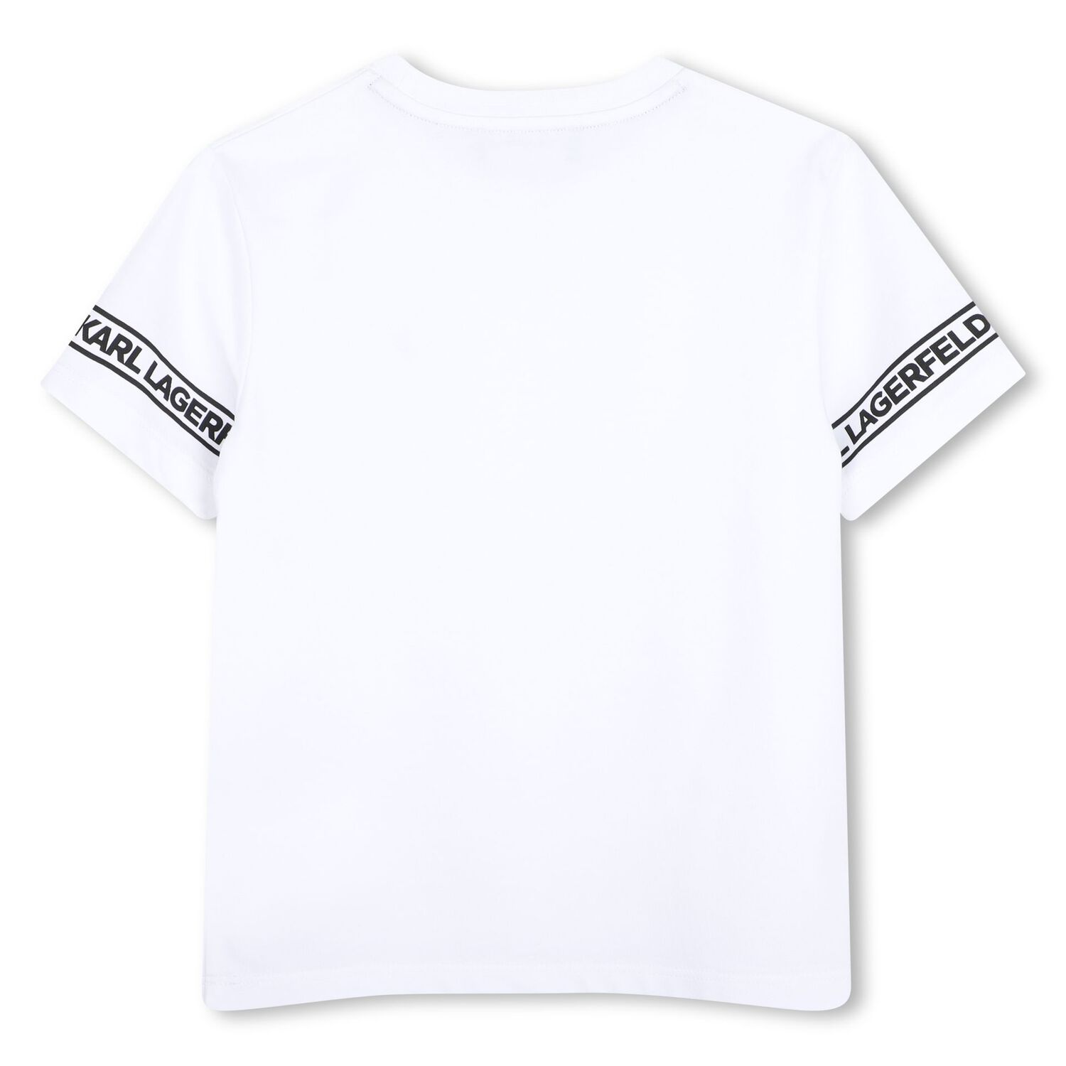 Boys Mini Me White Logo T-Shirt, 1, hi-res