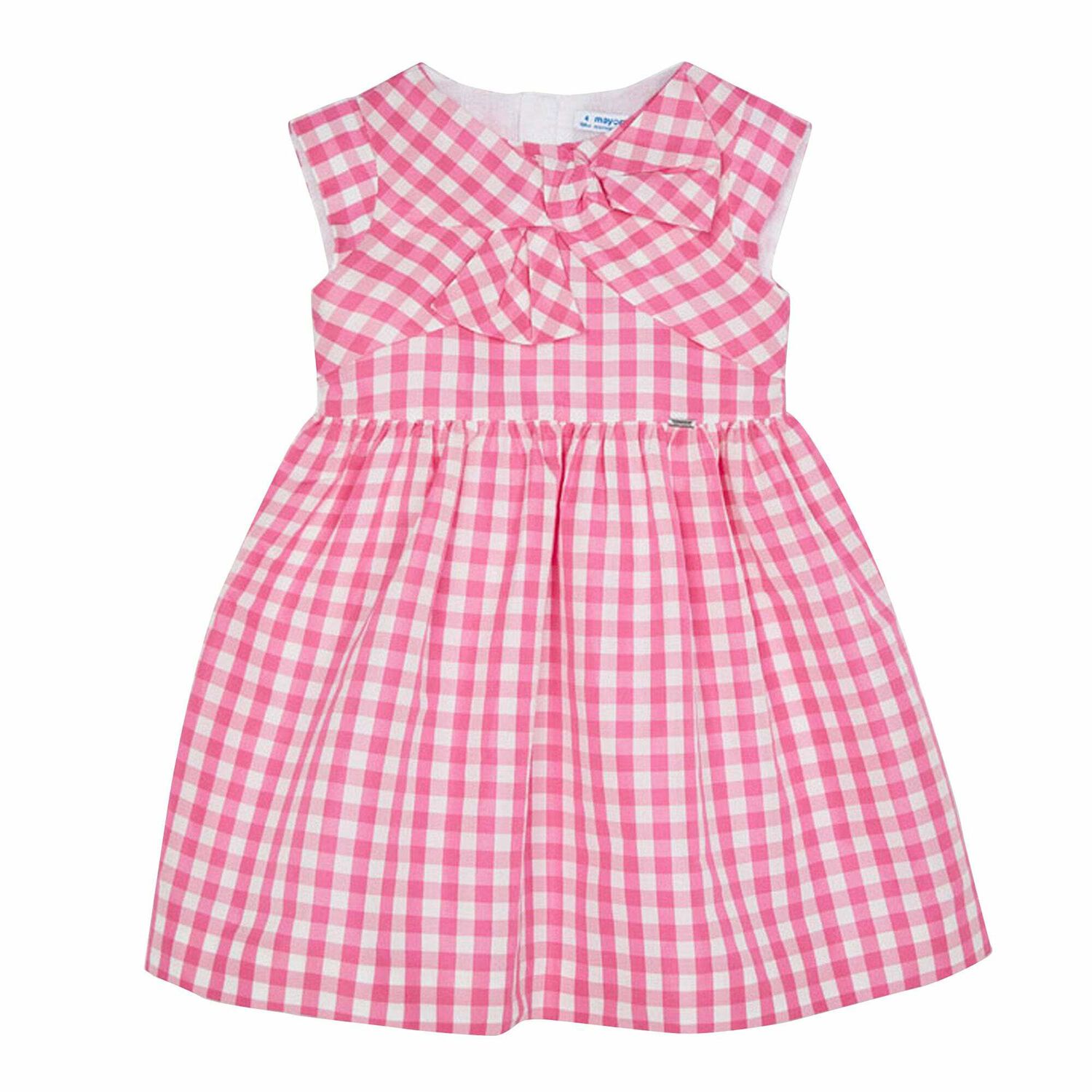Girls Pink & White Dress, 1, hi-res image number null