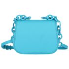 Girls Blue Logo Handbag, 1, hi-res