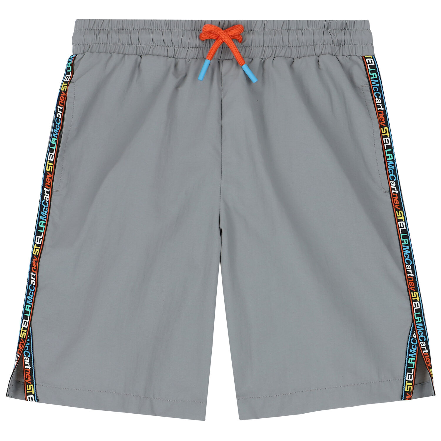 Boys Grey Logo Shorts, 1, hi-res image number null