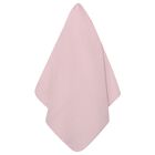 Baby Girls Pink Hooded Towel, 2, hi-res