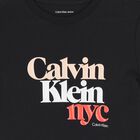 Girls Black Logo T-Shirt, 1, hi-res