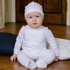 Baby White Babygrow Set, 1, hi-res
