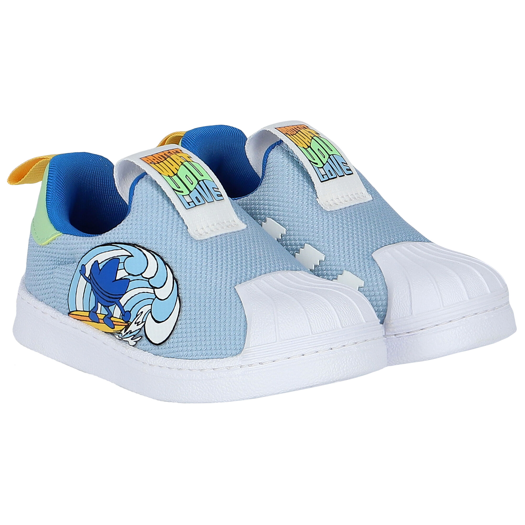 adidas Originals Blue Superstar 360 C Trainers Junior Couture UK