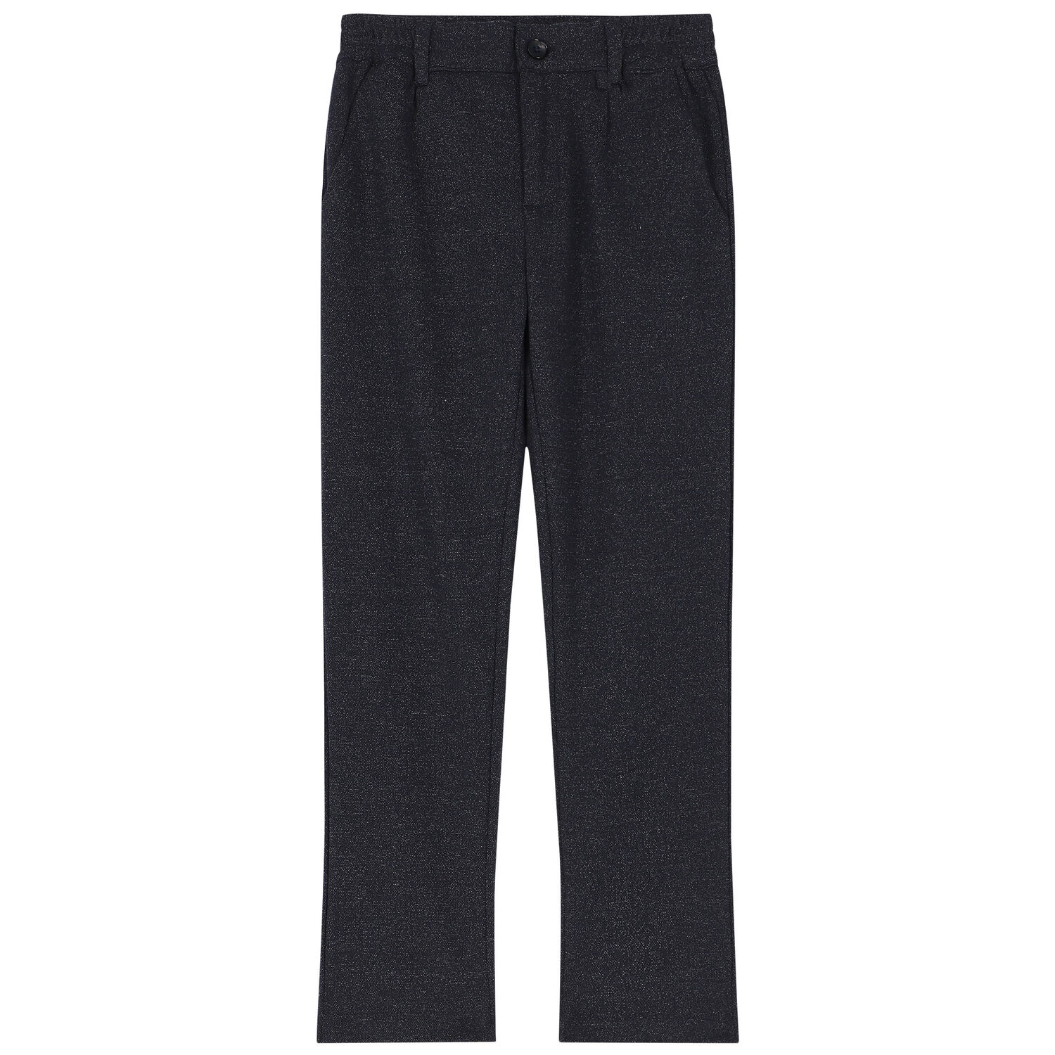 Boys Navy Blue Trousers, 1, hi-res