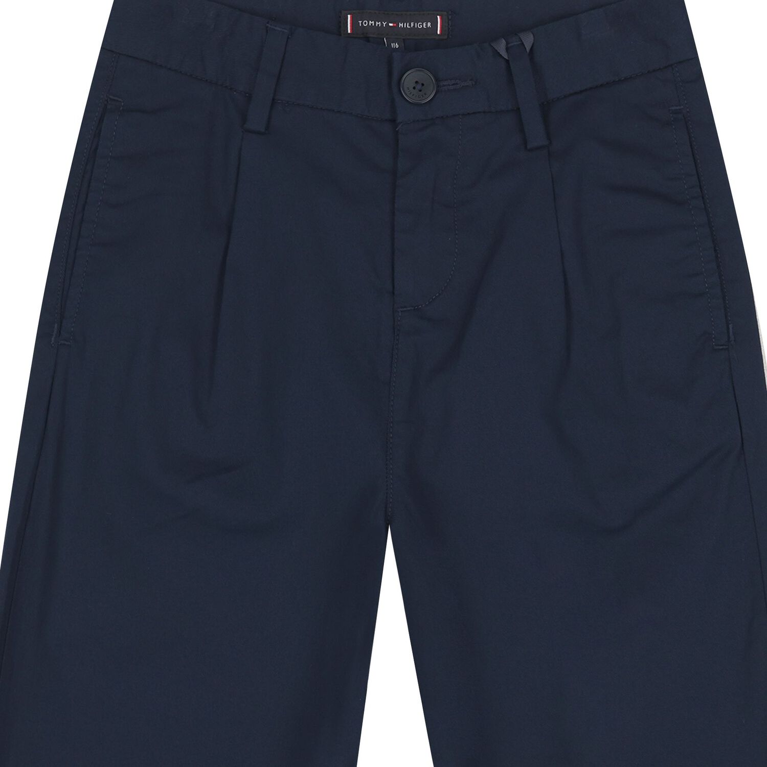 Boys Navy Blue Logo Trousers, 1, hi-res image number null