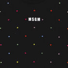 Girls Black Logo Embellished T-Shirt, 1, hi-res