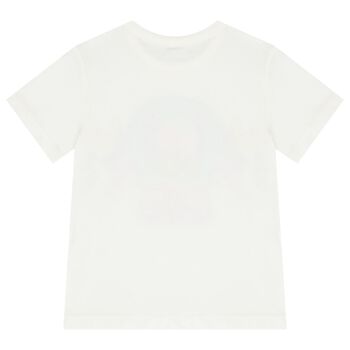 Girls White Logo Fairy T-Shirt