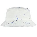 Boys White Logo Hat, 1, hi-res