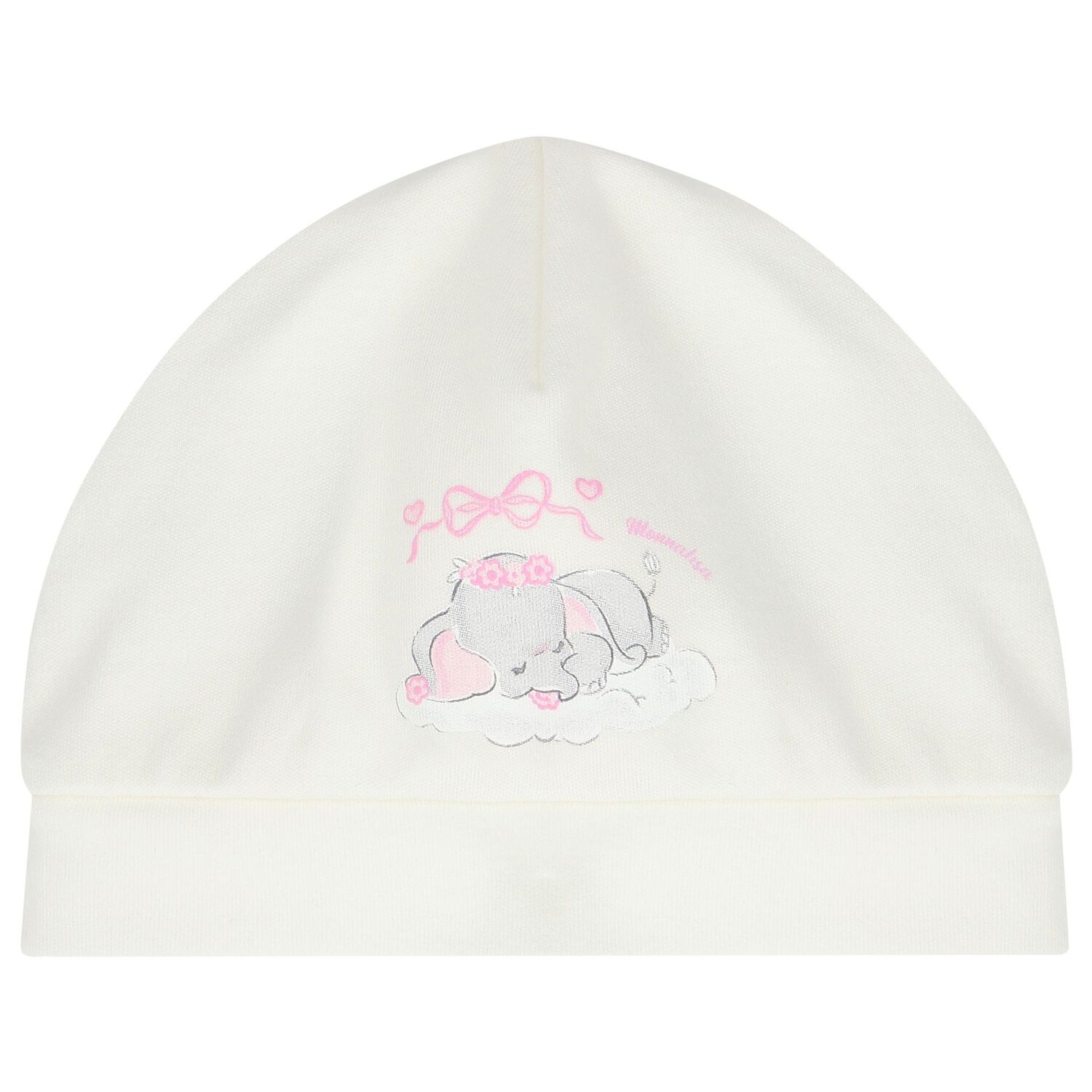 Baby Girls Ivory and Pink Babygrow Set, 1, hi-res