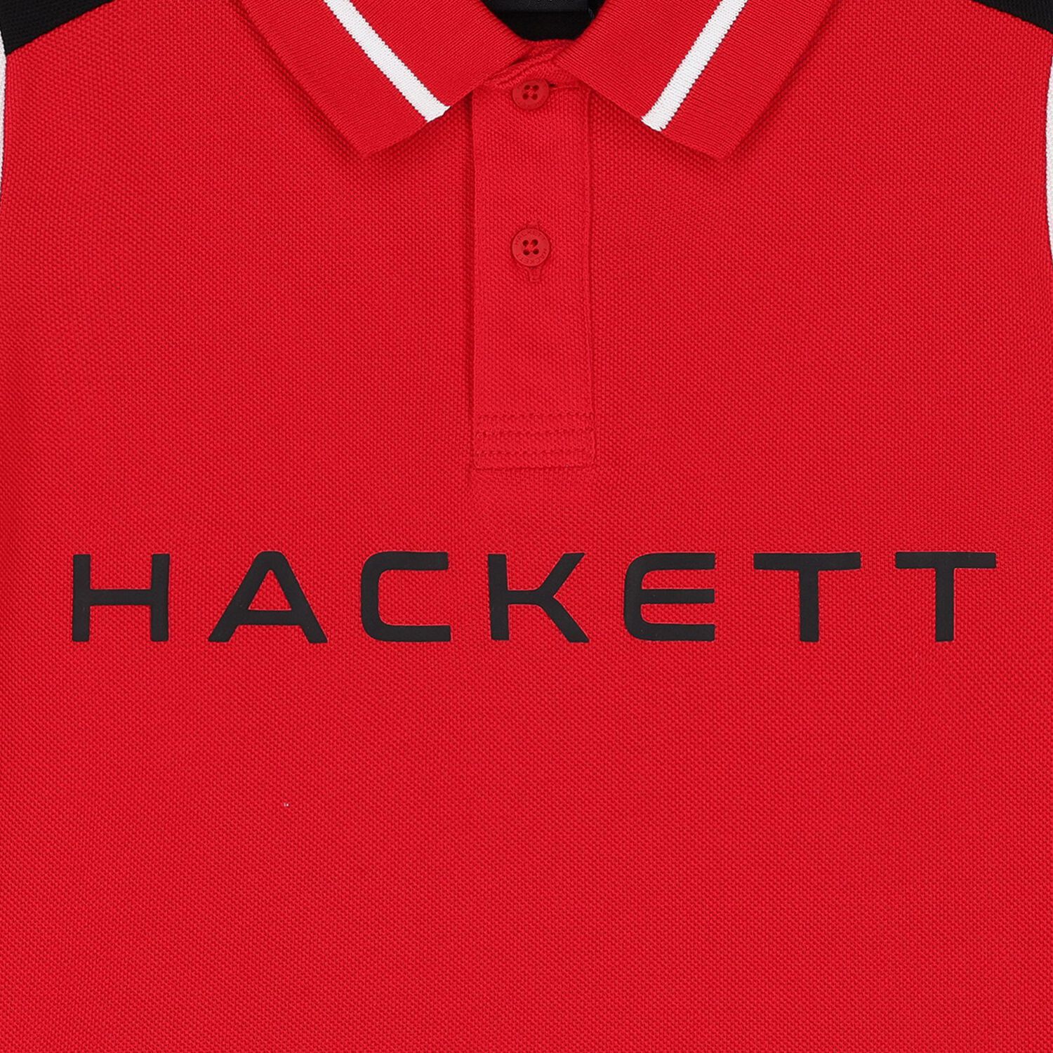 Boys White & Red Logo Polo Shirt, 1, hi-res image number null