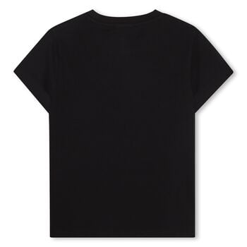 Girls Black Logo T-Shirt