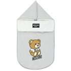 Grey Teddy Bear Logo Baby Nest, 3, hi-res