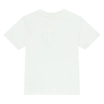 Boys White Logo T-Shirt