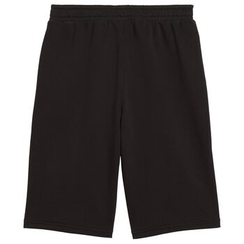 Boys Black Logo Shorts