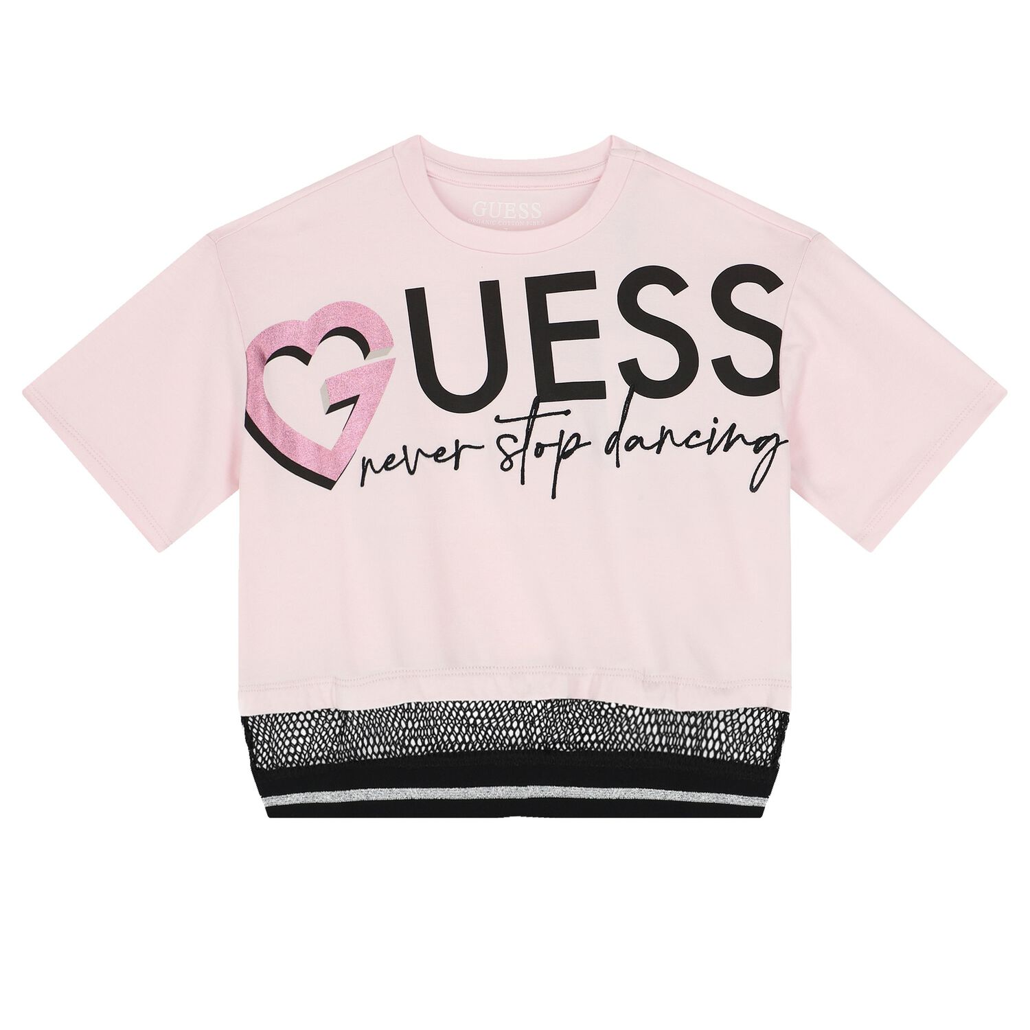 Girls Pink Logo T-Shirt, 1, hi-res