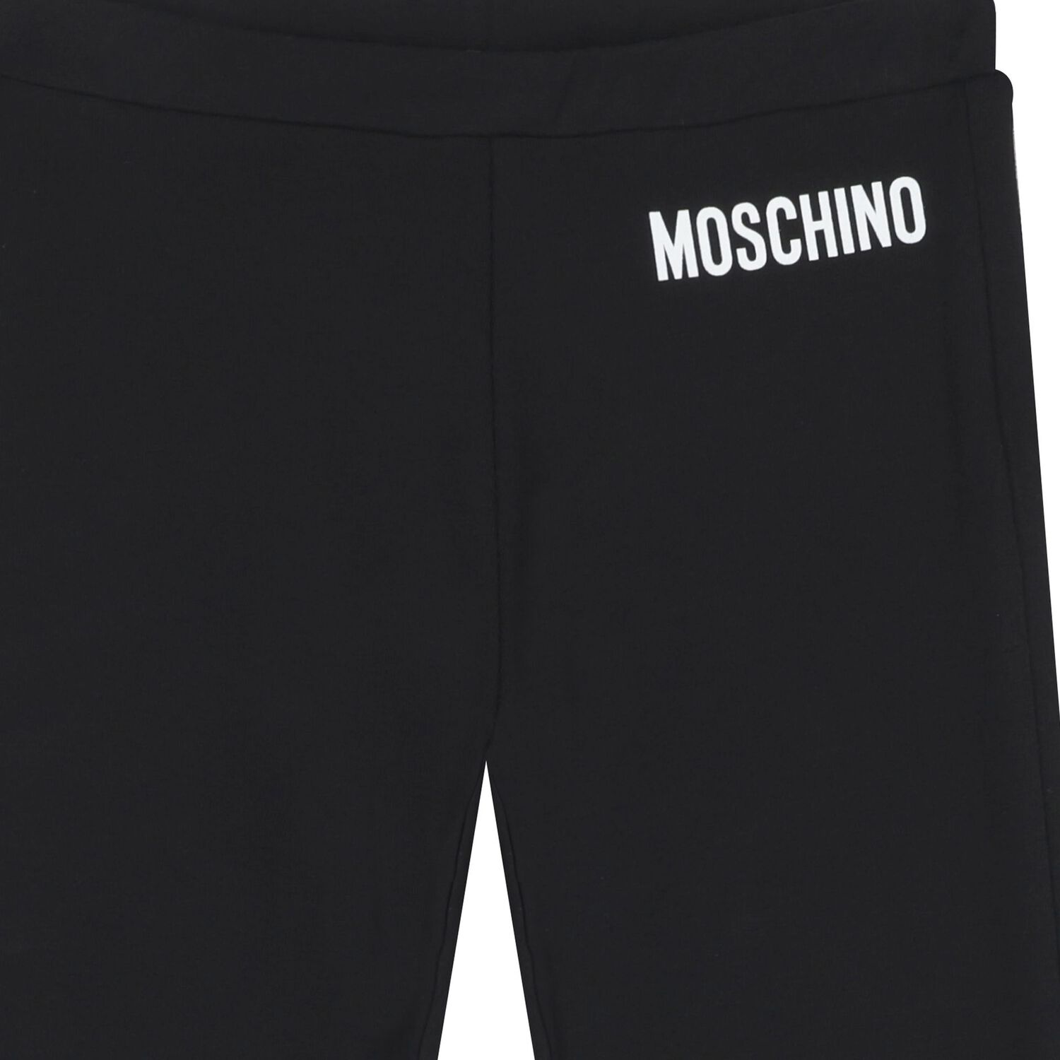 Girls Black Logo Leggings, 2, hi-res image number null