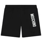 Black Logo Shorts, 2, hi-res
