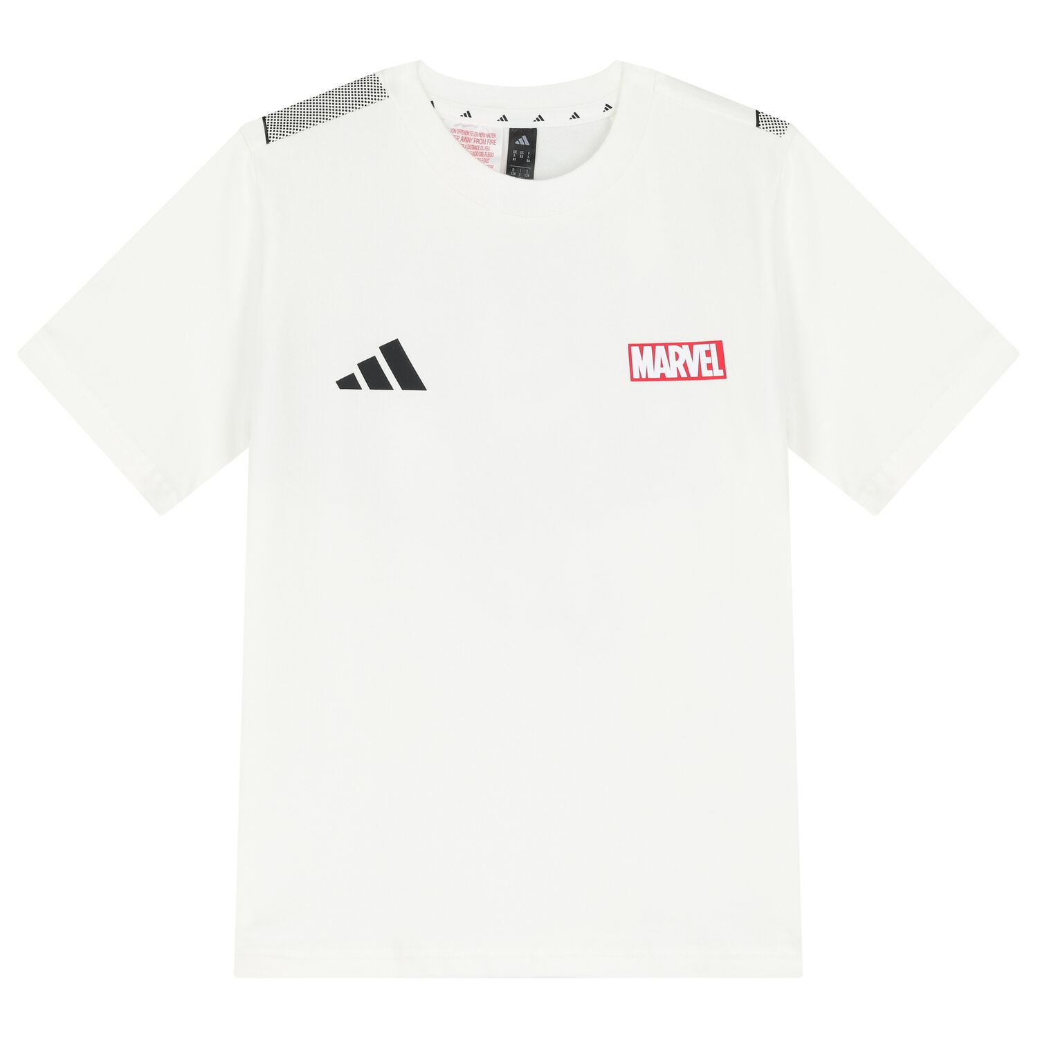 Boys Ivory Logo Marvel T-Shirt, 1, hi-res