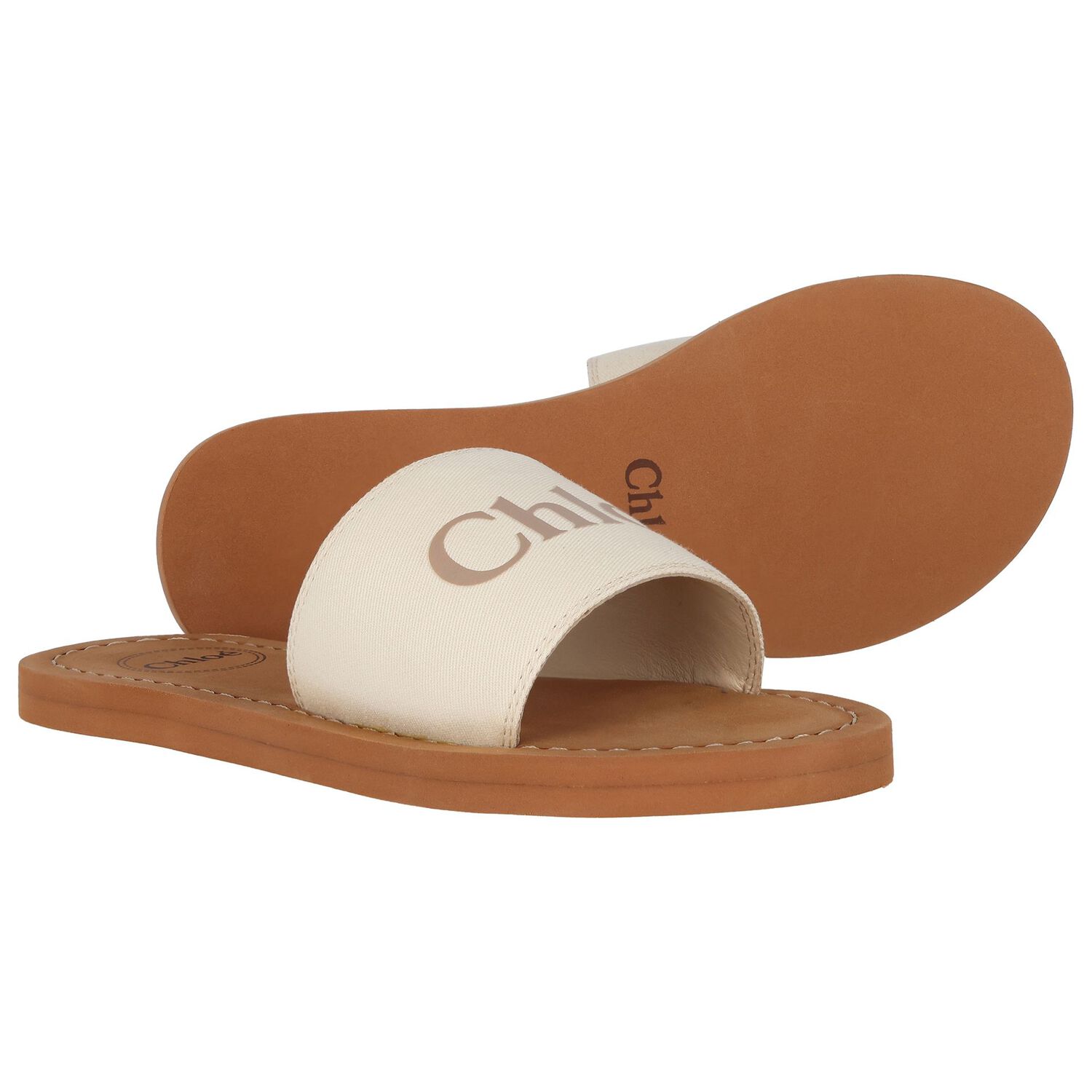 Girls Woody Logo Sliders, 1, hi-res image number null