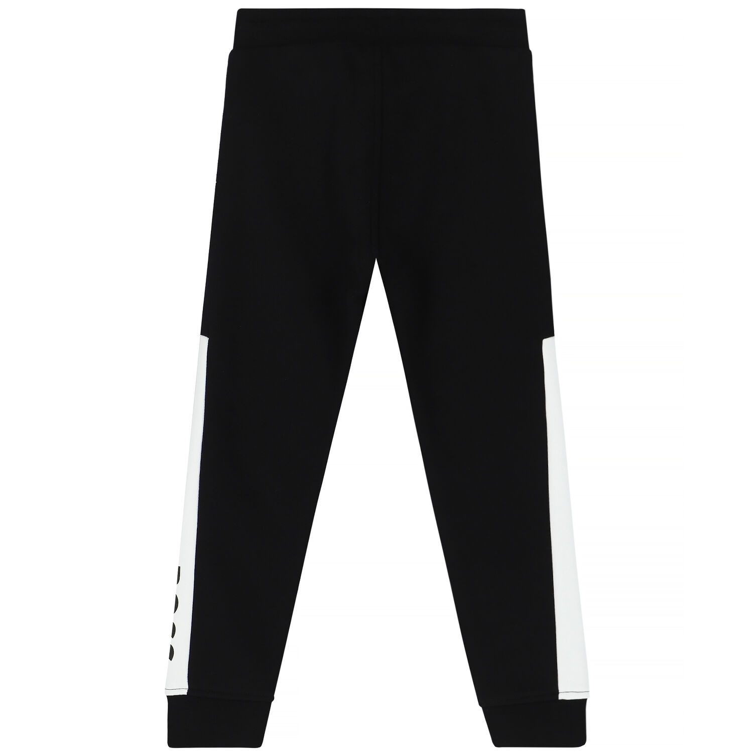 Boys Black Logo Joggers, 2, hi-res