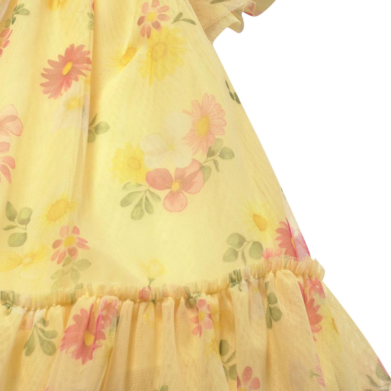 Baby Girls Yellow Tulle dress, 3, hi-res image number null