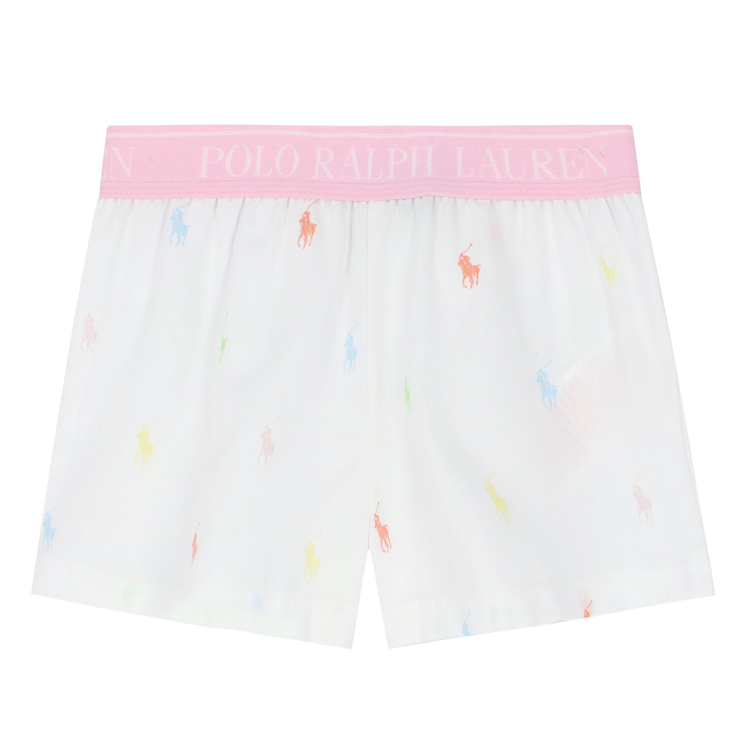 Girls White Logo Pyjamas, 1, hi-res