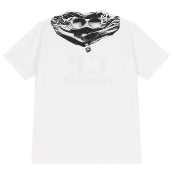 Boys White Logo T-Shirt 