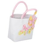 Girls Pink & Ivory Bow Hand Bag, 1, hi-res