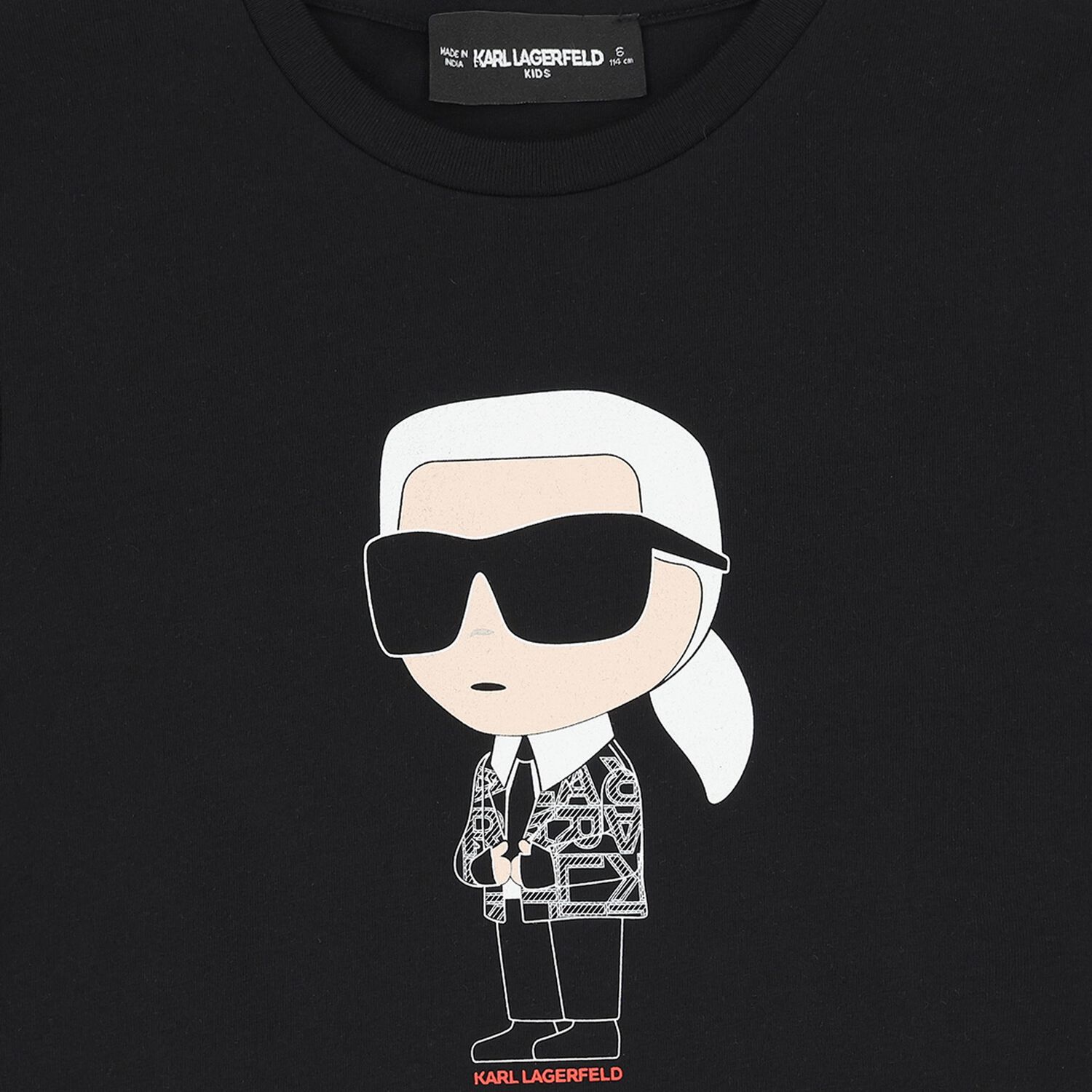 Boys Black Ikonik Logo T-Shirt, 1, hi-res