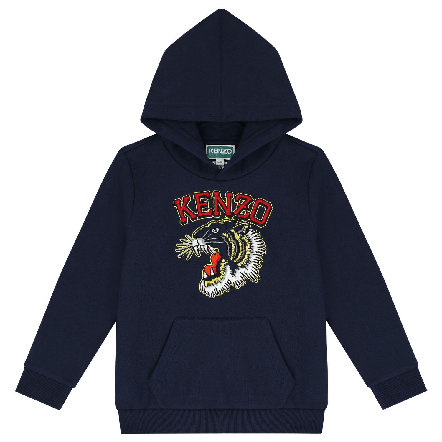 Boys Navy Blue Hooded Top, 1, hi-res image number null